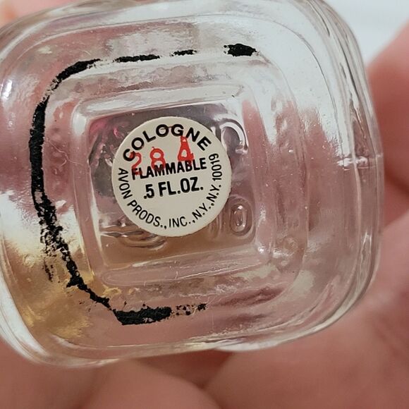 Vintage AVON Bird of Paradise Cologne Splash EMPTY Fragrance Bottle w Box 1989 - Picture 4 of 9